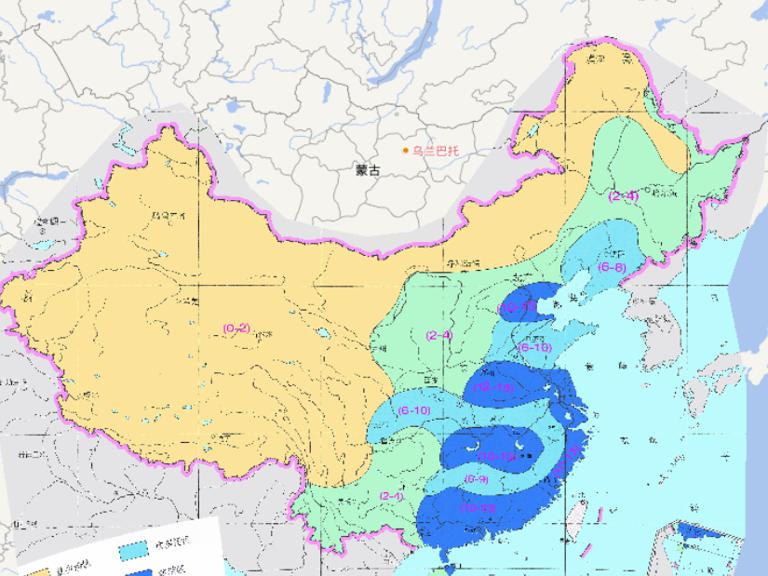1951-1980年中国旱涝灾害雨涝类型在线地图