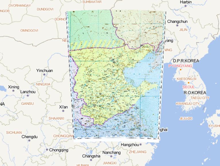 中国南北朝时期北朝东魏历史地图