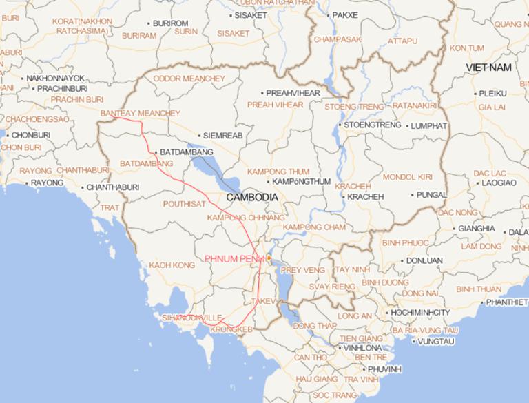 柬埔寨王国铁路