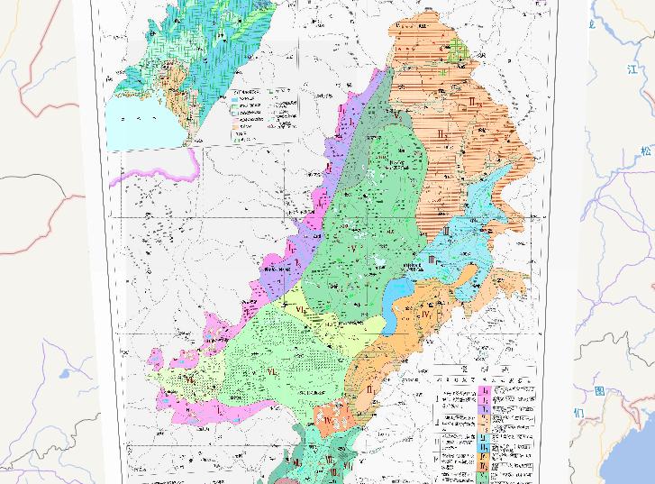 中国松辽平原农业水文地质地图