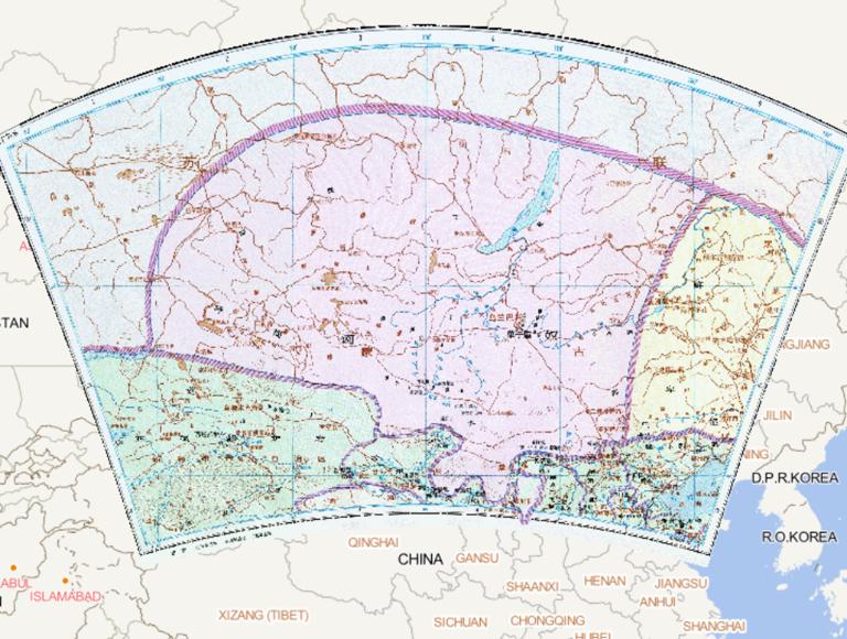 中国西汉时期匈奴等部在线历史地图