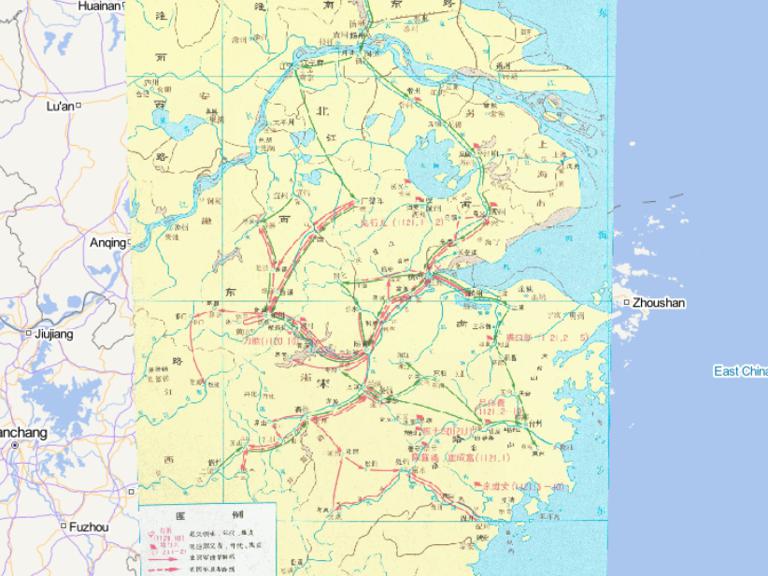 中国北宋时期方腊起义（1120年10月-1121年10月）的在线历史地图