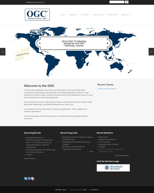 开放地理空间信息联盟（OGC）