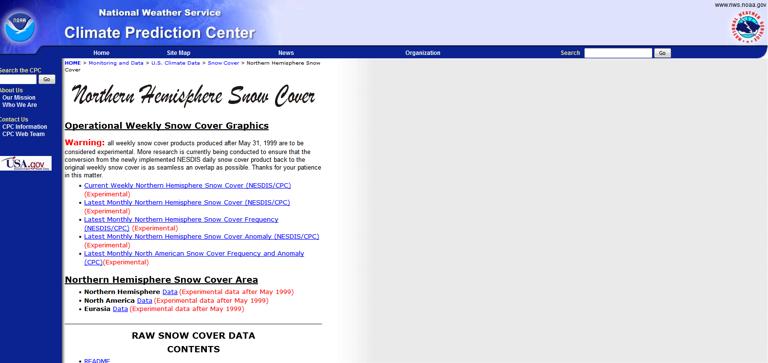 国家气象服务  气候预测中心数据