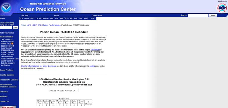 国家气象服务海洋预报中心文档