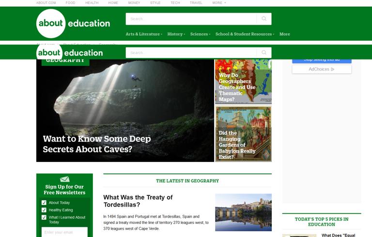 地理学资源导航