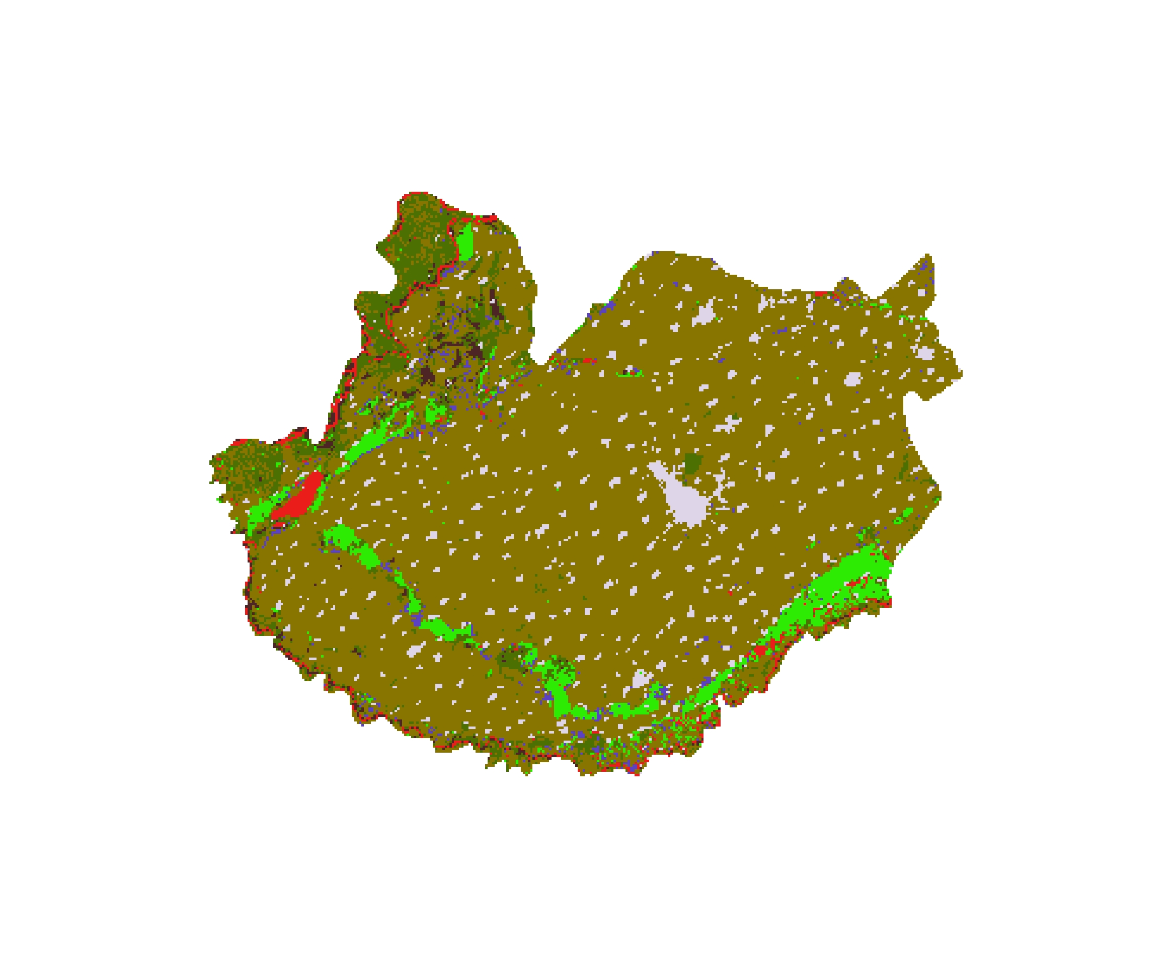 黑土区双城市1：10万土地利用数据（2010年）