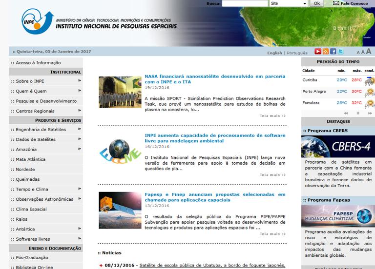 巴西国家空间局（INPE）