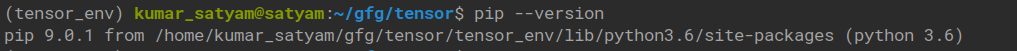 在Linux上安装Tensorflow