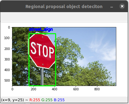 用OpenCV、Keras和TensorFlow进行区域建议物体检测