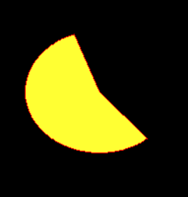 Python PIL ImageDraw.Draw.pieslice()