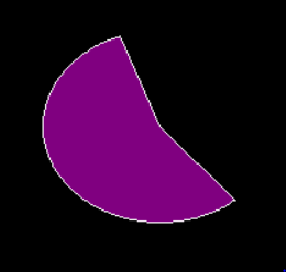 Python PIL ImageDraw.Draw.pieslice()