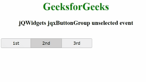 jQWidgets jqxButtonGroup取消选择的事件