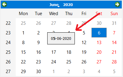 PyQt5 QCalendarWidget - 启用或禁用日期编辑弹出式窗口