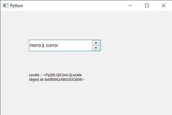 PyQt5 QSpinBox - 取消设置区域设置