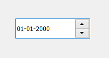 PyQt5 - QDateEdit