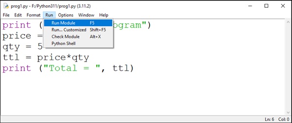 Python GUI界面