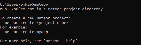 Meteor 简介和环境设置