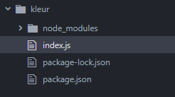 Node.js 如何使用'Kleur'模块