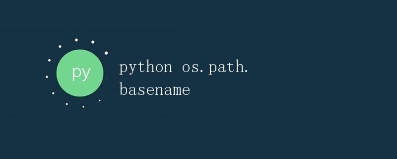 Python os.path.basename()方法详解