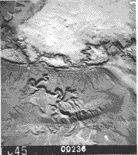 B/W U-2 aerial photograph of Utah.