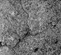 SIR-C L-band radar image of Washington, DC, April 18 1994.