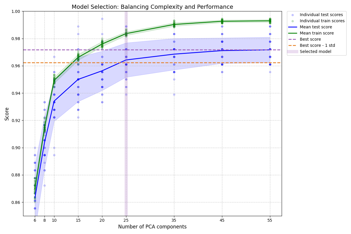 Model Selection: Balancing Complexity and Performance